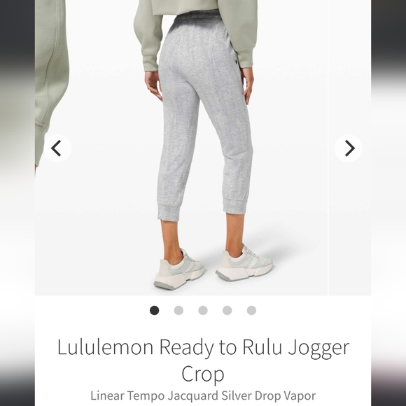 Lululemon, Ready to Rulu cropped joggers. - Picture 1 of 4